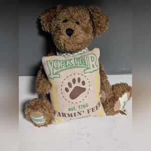 Adorable Boyds Bear, Limited Exclusive Edition, America's York Fair Est. 1765